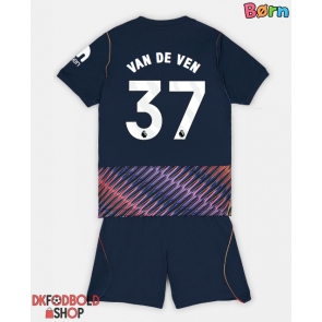 Tottenham Hotspur Micky van de Ven #37 Udebanesæt Børn 2026-27 Kort ærmer (+ korte bukser)